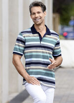 Poloshirt mit Knopfleiste 