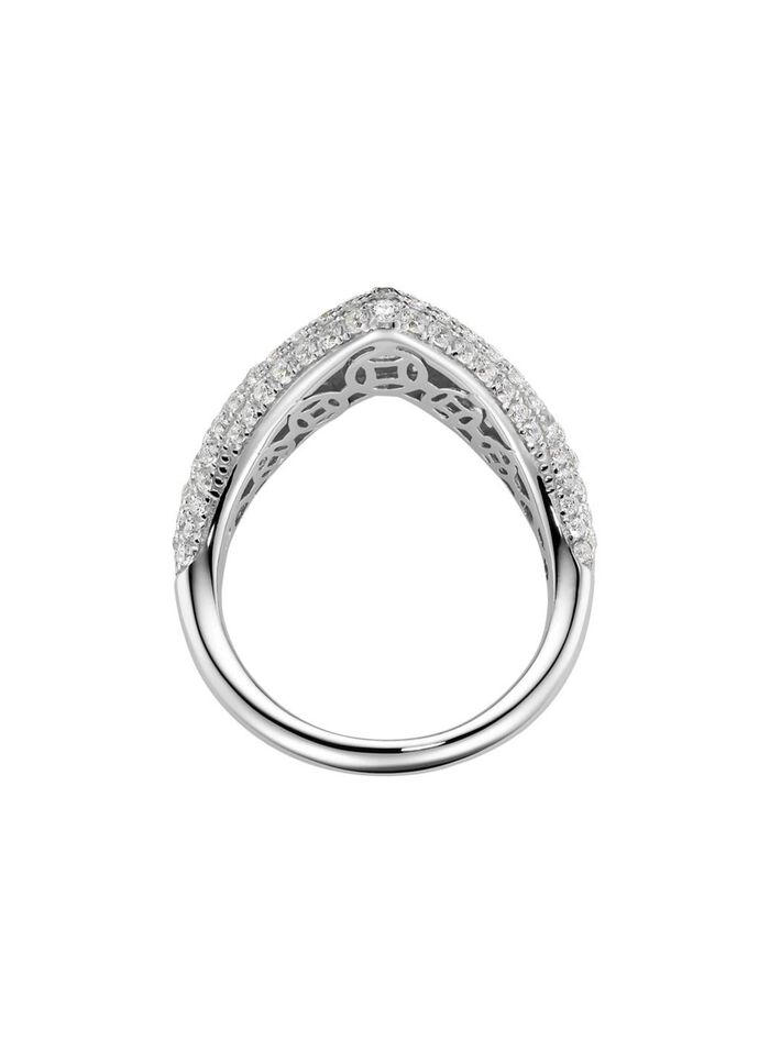 Damenring mit Zirkonia 