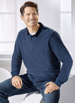 Poloshirt von «Milano Italy» DUNKELBLAU