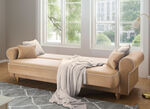 Stilvolles Schlafsofa  BEIGE