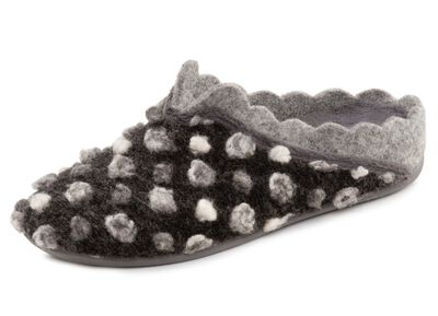 Laurina, klassische Damen-Hausschuhe, mit herausnehmbarem Fussbett 