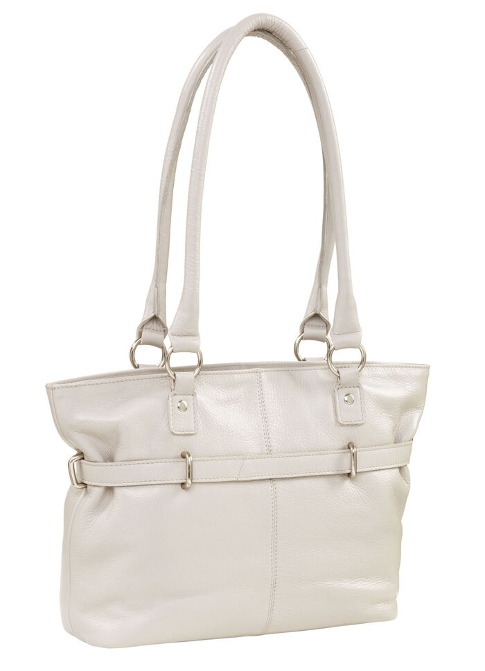 Laurina, Tasche, Damen, mit abnehmbarem, verstellbarem Ziergurt KIESEL