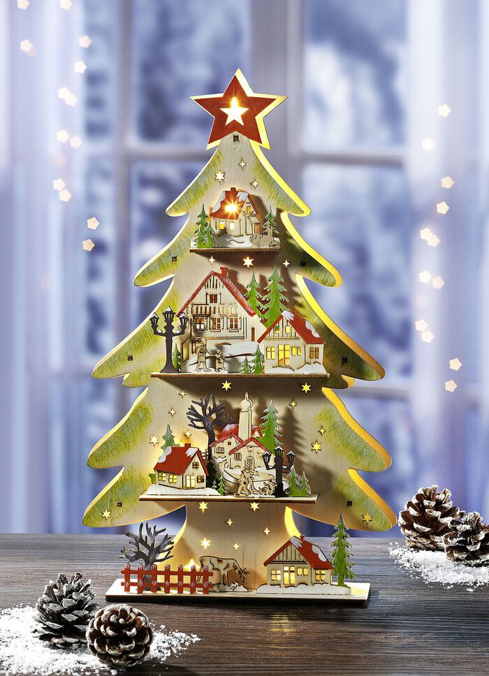 Beleuchteter Tannenbaum 