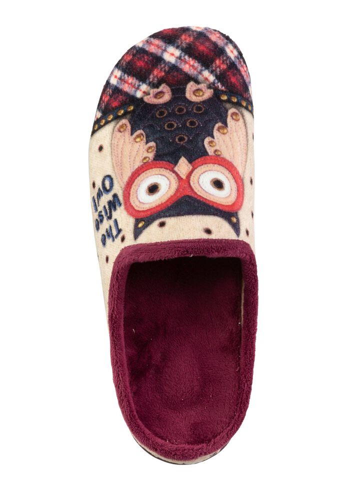 Laurina, klassische Damen-Hausschuhe, mit herausnehmbarem Fussbett 