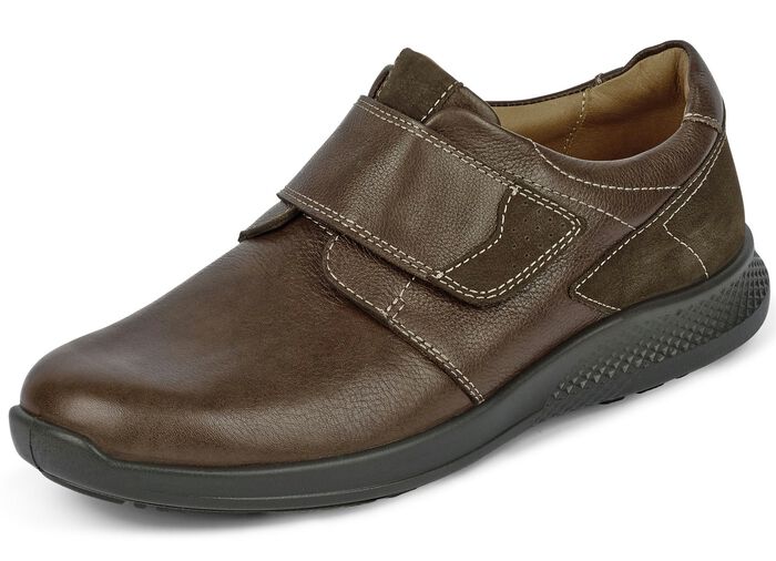 GINO GALANTE, bequeme Herren-Slipper, Weite K, mit herausnehmbarem Fussbett 