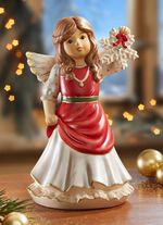 Engel mit Schneeflocke 