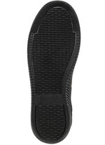 Gemini Schnürschuh mit modernem Aufdruck SCHWARZ