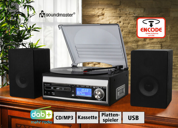Soundmaster MCD1820SW Stereoanlage mit vielen Funktionen 
