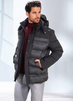 Steppkurzjacke mit Stehkragen 