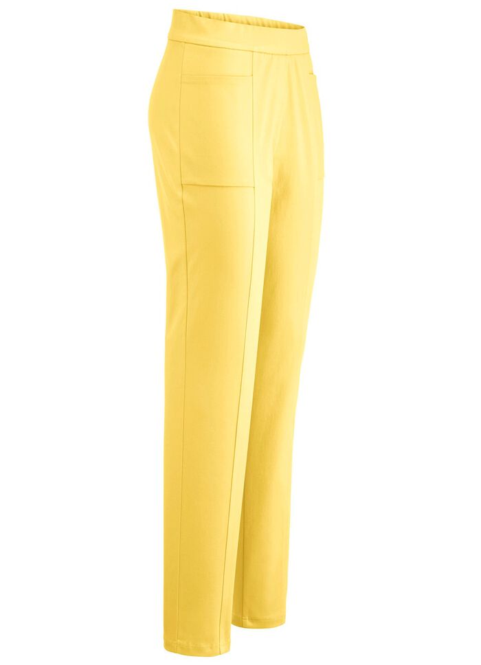 Hose mit abgesteppten Teilungsn&auml;hten 