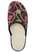 Warme Damen-Hausschuhe, mit Schurwolle 