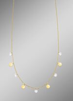 Stilvolle Halskette mit Zirkonia 