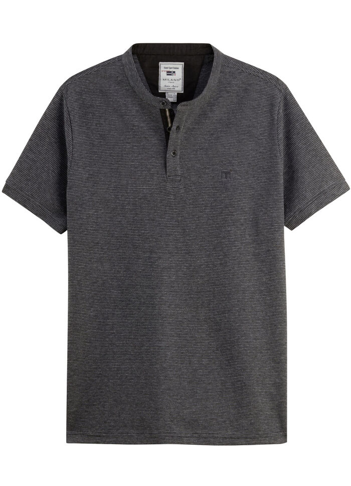 «Milano Italy»-Shirt DUNKELGRAU
