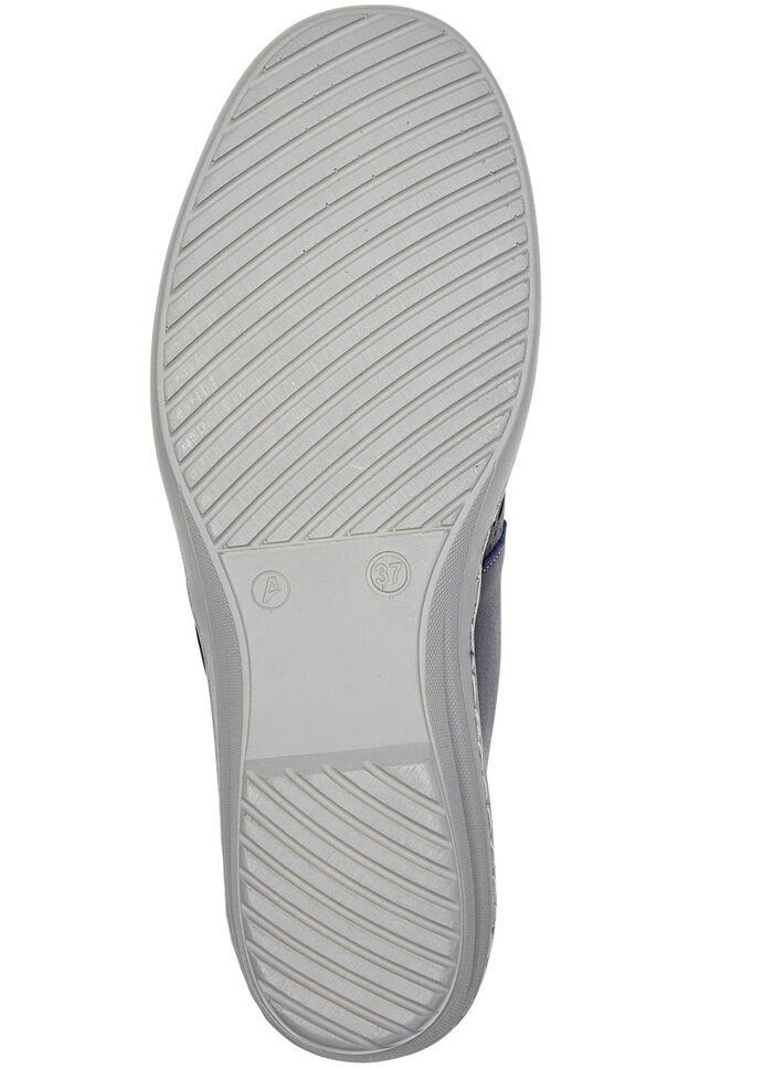 Gemini Slipper aus weichem Rindleder DUNKELBLAU