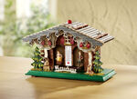 Wetterhaus mit Thermometer 