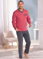 Pyjama mit V-Ausschnitt 