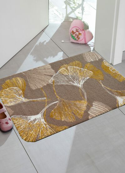 Fussmatte mit rutschhemmender Latex-R&uuml;ckseite 