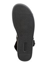 Sandale aus Samtveloursleder 