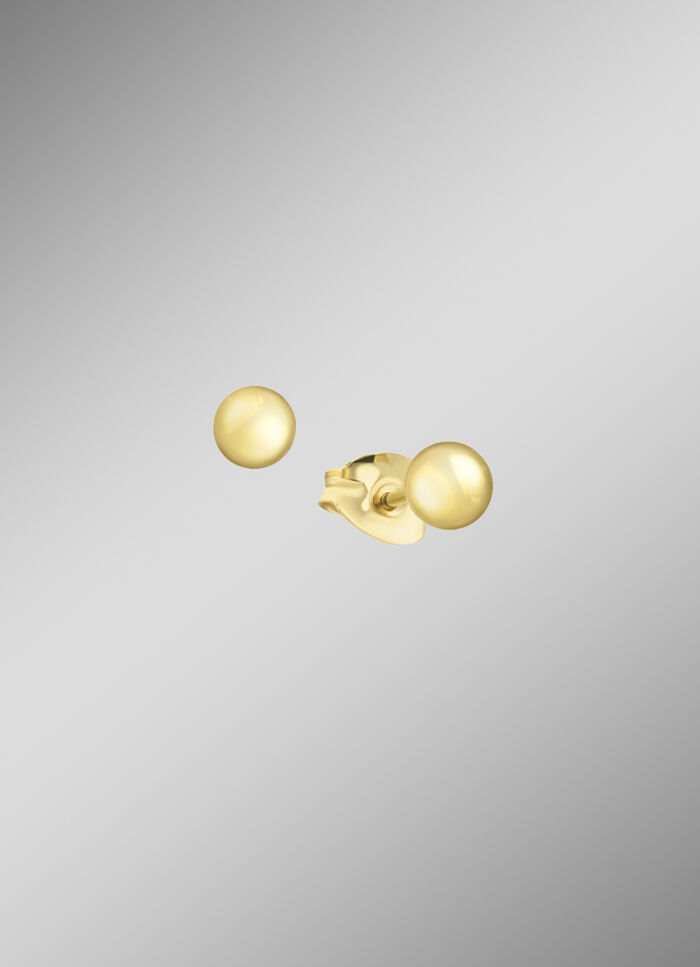 Glänzende Kugelohrstecker 