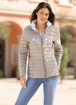 Funktions-Wendejacke mit Bl&uuml;tendessin 