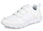 Sportliche Herren-Slipper, mit herausnehmbarem Fussbett WEISS