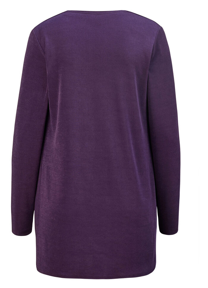 Hinreißendes Twin-Set VIOLETT