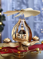 Tischpyramide Seiffener Kirche 