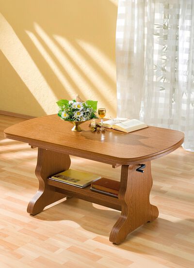 Couchtisch mit melaminbeschichteter Oberfl&auml;che 