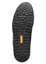 Schnürschuh aus hochwertigem Rind-Veloursleder SCHWARZ