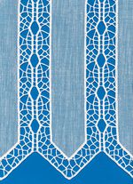 Kurzstore mit aufwendig gearbeiteter Macram&eacute;- Spitze 