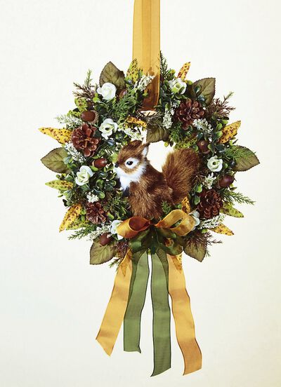 Wandkranz &laquo;Eichh&ouml;rnchen&raquo; 