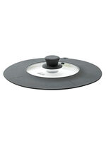 Universal-Glasdeckel mit Dampfablassventil 