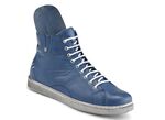 Schnür-Stiefelette mit herausnehmbarer Lederdecksohle JEANS