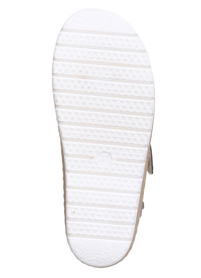 ELENA EDEN, bequeme Damen-Pantoletten, Weite H, mit herausnehmbarem Fussbett 