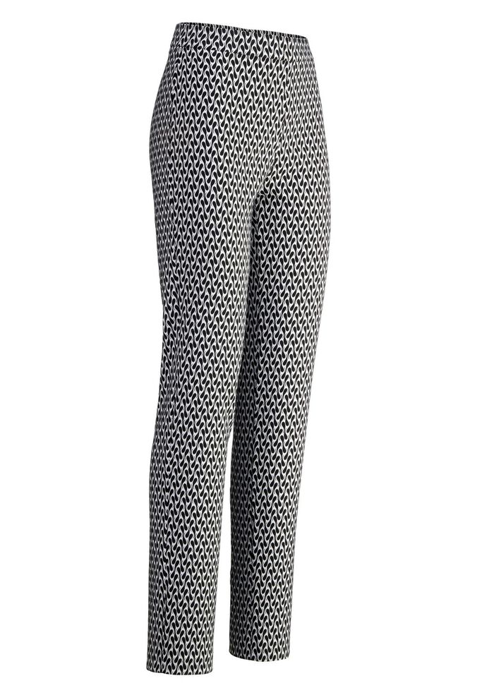 Hose mit aktueller Dessinierung 