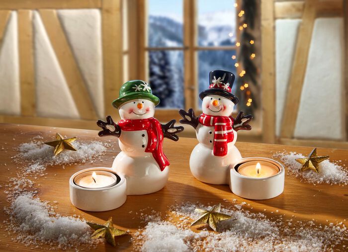 Teelichthalter, 2er-Set 