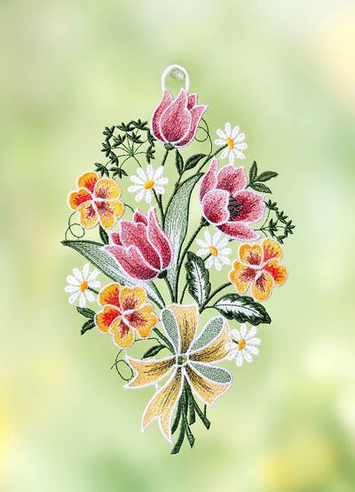 Fensterbild &laquo;Tulpen&raquo; 