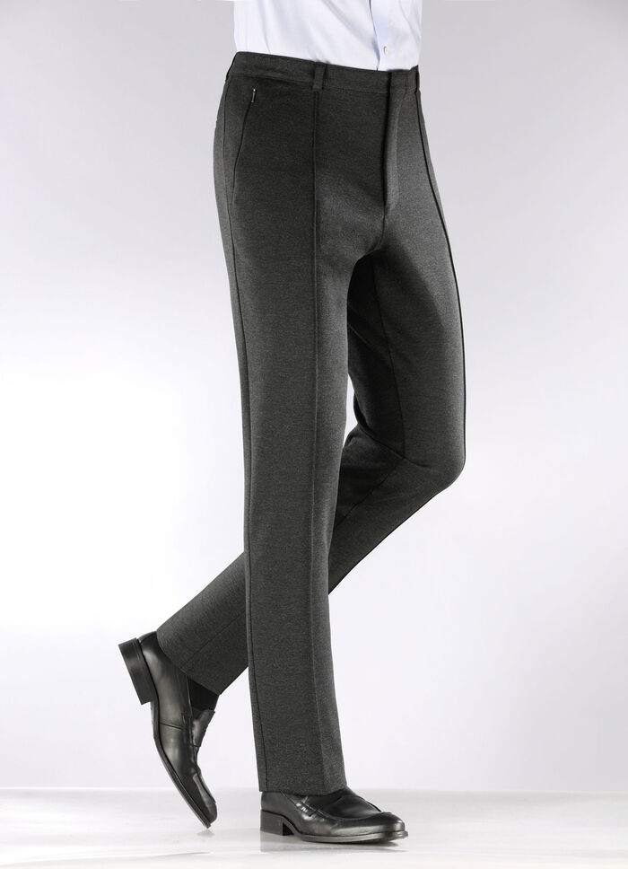  Modische «Klaus Modelle»-Hose mit Dehnbund in 4 Farben, 