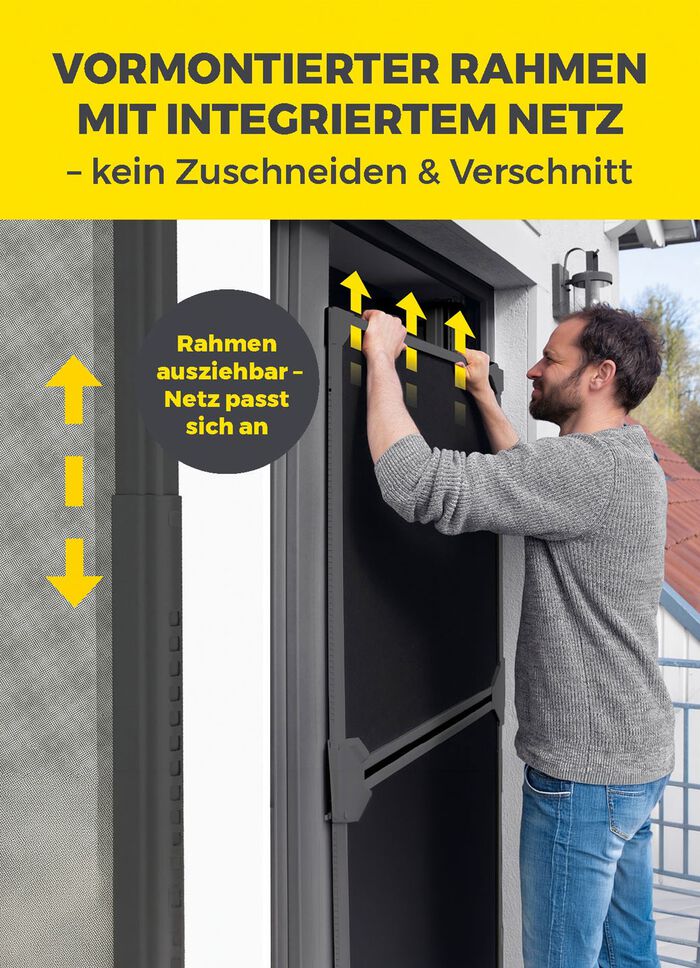 EASYmaxx Insektenschutz-Schwingt&uuml;r 