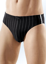 Viererpack Slips, gestreift 