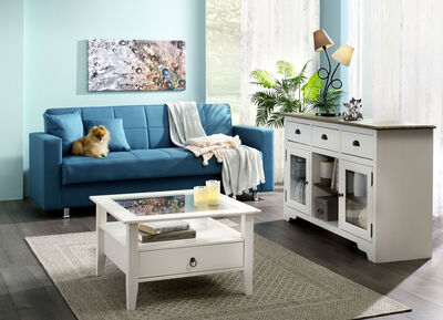 Klick-Klack-Sofa mit Dekokissen, , large