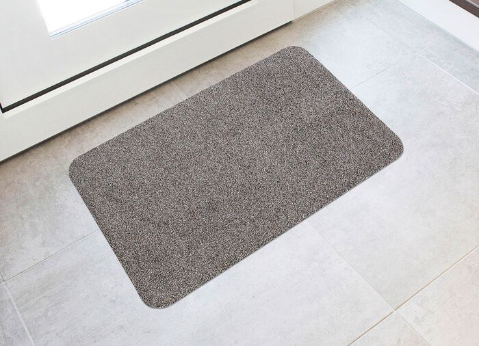 Waschbare Schmutzfangmatte f&uuml;r innen und aussen GRANIT