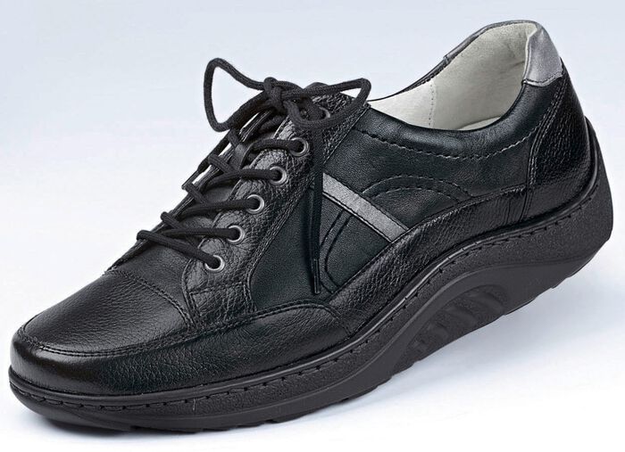 Waldl&auml;ufer, bequeme Damen-Schn&uuml;rschuhe, Weite H, Sohle mit Abrollfunktion 