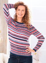 Pullover in Garnmix 