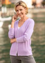 Strickjacke in hochwertiger, anschmiegsamer Qualität HELLFLIEDER