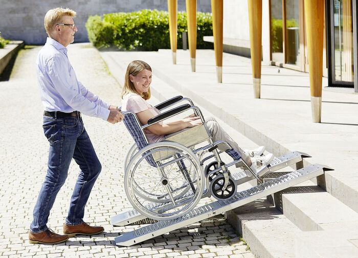 Mobile Auffahrrampe 