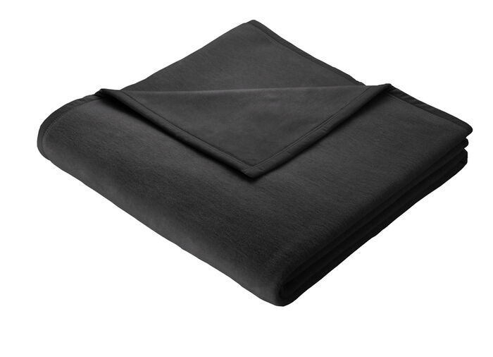 Kuschelig-weiche Schlafdecke Cotton Home ANTHRAZIT