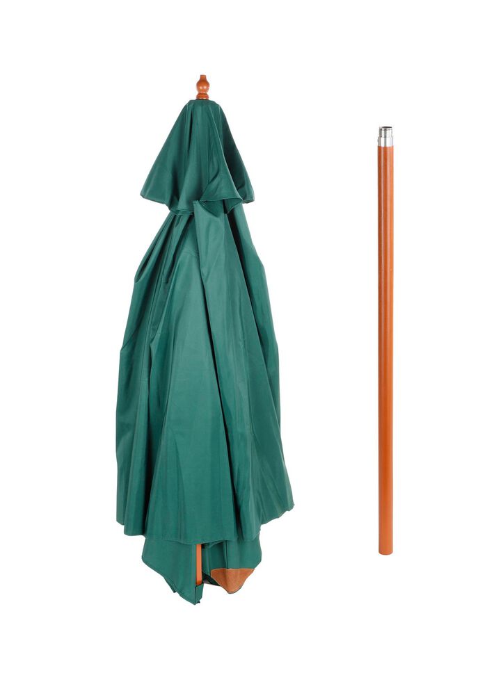 Sonnenschirm aus Hartholz 