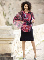 Kleid in angesagter Two-in-One-Optik