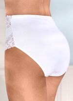 Laurina Viererpack Slips mit h&uuml;bscher Elastikspitze 